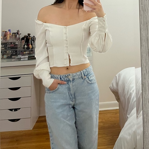 Dynamite white top - Picture 2 of 3